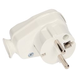 WTYCZKA KĄTOWA 2P+Z Z WŁĄCZNIKIEM I KONTROLKĄ ORNO WTYCZKA KĄTOWA 2P+Z Z WŁĄCZNIKIEM I KONTROLKĄ ORNO