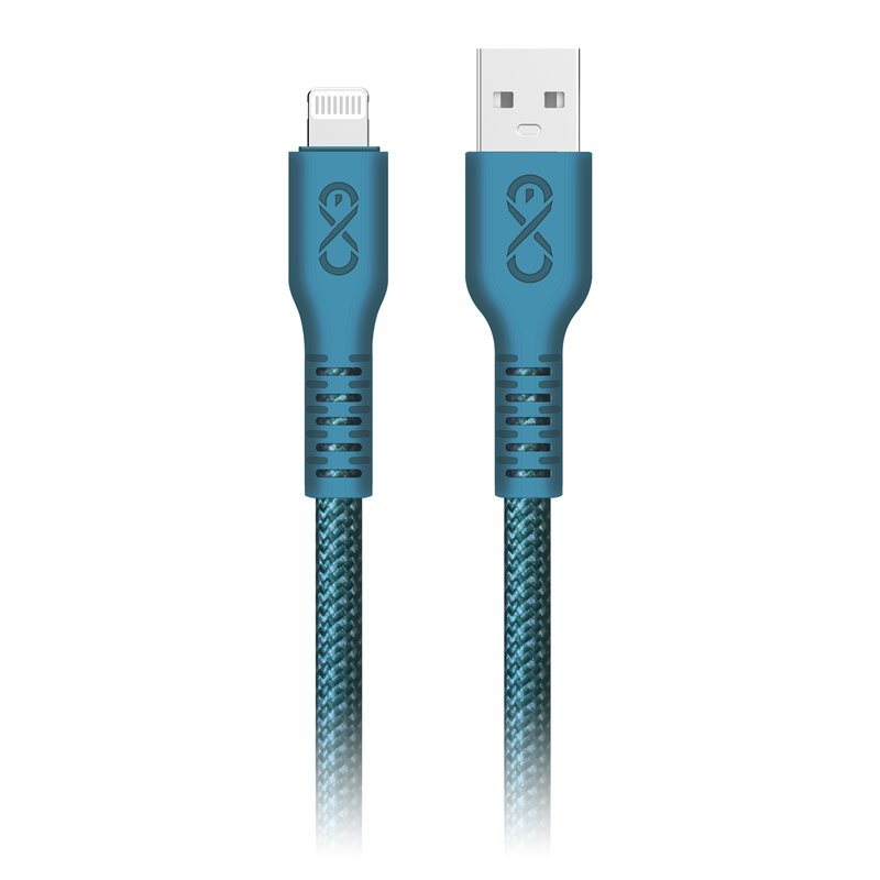 KABEL USB-A - LIGHTNING EXC IMMORTAL, 0.9M, 12W, SZYBKIE ŁADOWANIE, KOLOR MIX ORNO KABEL USB-A - LIGHTNING EXC IMMORTAL, 0.9M, 12W, SZYBKIE ŁADOWANIE, KOLOR MIX ORNO