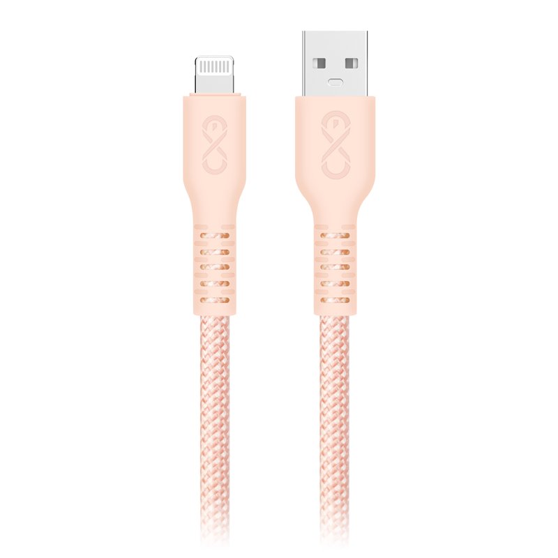 KABEL USB-A - LIGHTNING EXC IMMORTAL, 2M, 12W, SZYBKIE ŁADOWANIE, KOLOR MIX ORNO KABEL USB-A - LIGHTNING EXC IMMORTAL, 2M, 12W, SZYBKIE ŁADOWANIE, KOLOR MIX ORNO