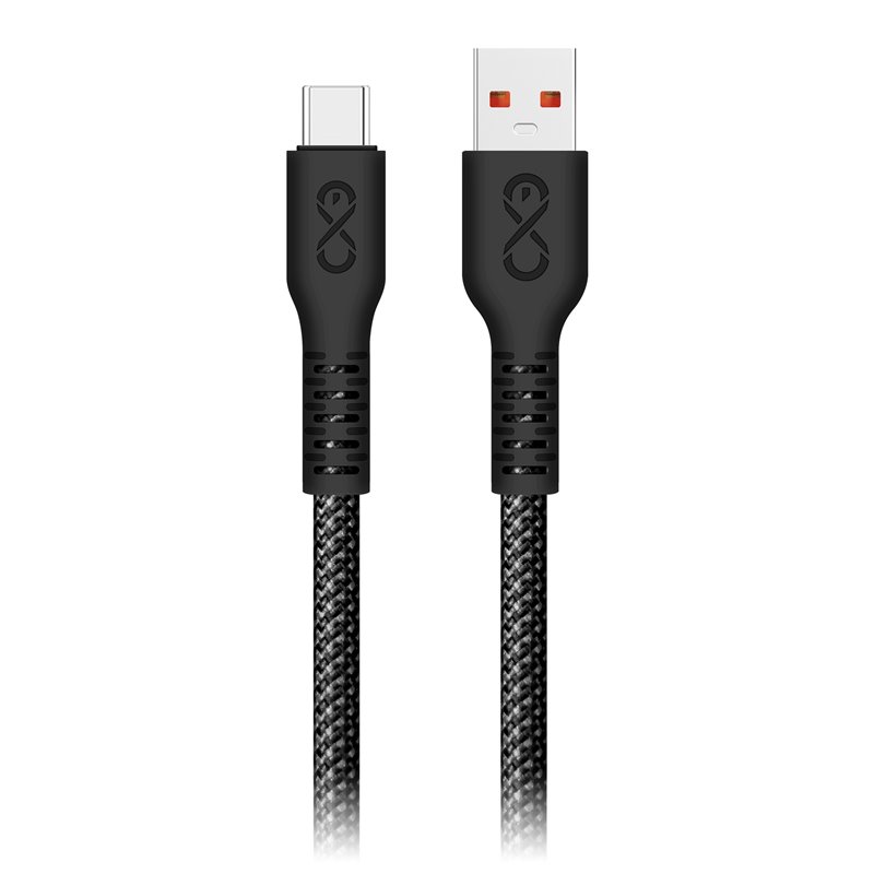 KABEL USB-A - USB-C EXC IMMORTAL, 0.9M, 60W, SZYBKIE ŁADOWANIE, KOLOR MIX ORNO KABEL USB-A - USB-C EXC IMMORTAL, 0.9M, 60W, SZYBKIE ŁADOWANIE, KOLOR MIX ORNO