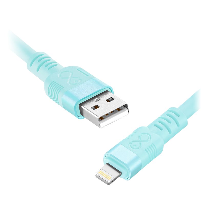 KABEL USB-A - LIGHTNING EXC WHIPPY PRO, 2M, 12W, SZYBKIE ŁADOWANIE, KOLOR MIX PASTELOWY ORNO KABEL USB-A - LIGHTNING EXC WHIPPY PRO, 2M, 12W, SZYBKIE ŁADOWANIE, KOLOR MIX PASTELOWY ORNO