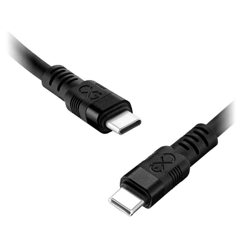 KABEL USB-C - USB-C EXC WHIPPY PRO, 0.9M, 100W, SZYBKIE ŁADOWANIE, KOLOR MIX CIEMNY ORNO KABEL USB-C - USB-C EXC WHIPPY PRO, 0.9M, 100W, SZYBKIE ŁADOWANIE, KOLOR MIX CIEMNY ORNO