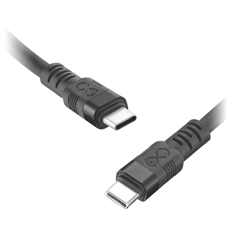 KABEL USB-C - USB-C EXC WHIPPY PRO, 0.9M, 100W, SZYBKIE ŁADOWANIE, KOLOR MIX PASTELOWY ORNO KABEL USB-C - USB-C EXC WHIPPY PRO, 0.9M, 100W, SZYBKIE ŁADOWANIE, KOLOR MIX PASTELOWY ORNO