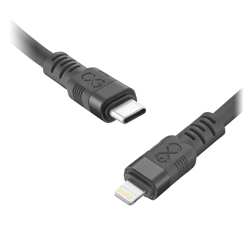 KABEL USB-C - LIGHTNING EXC WHIPPY PRO, 0.9M, 29W, SZYBKIE ŁADOWANIE, KOLOR MIX ORNO
