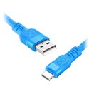 KABEL USB-A - USB-C EXC WHIPPY PRO, 0.9M, 60W, SZYBKIE ŁADOWANIE, KOLOR MIX PASTELOWY ORNO