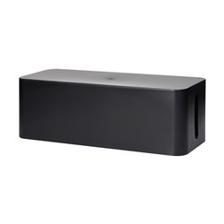 ORGANIZER DO KABLI - CABLE BOX L, CZARNY ORNO ORGANIZER DO KABLI - CABLE BOX L, CZARNY ORNO
