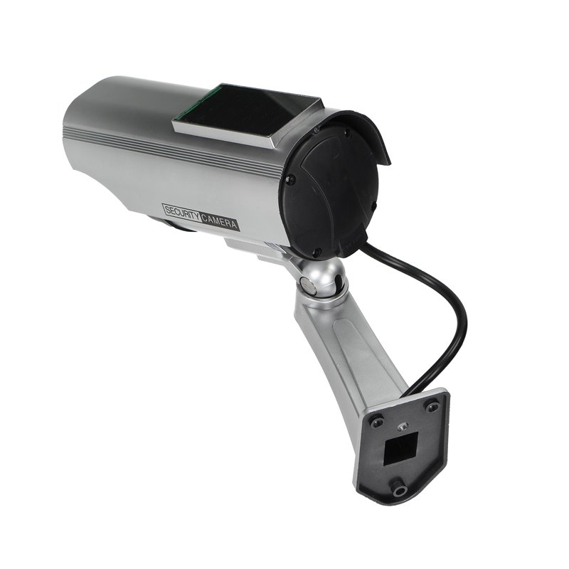 ATRAPA KAMERY MONITORUJĄCEJ CCTV Z PANELEM SOLARNYM ORNO ATRAPA KAMERY MONITORUJĄCEJ CCTV Z PANELEM SOLARNYM ORNO