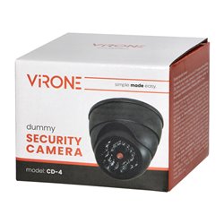 ATRAPA KAMERY MONITORUJĄCEJ Z PODCZERWIENIĄ CCTV, BATERYJNA, MINI ORNO ATRAPA KAMERY MONITORUJĄCEJ Z PODCZERWIENIĄ CCTV, BATERYJNA, MINI ORNO