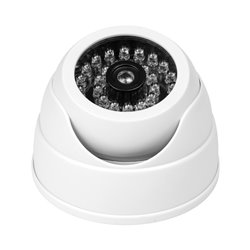 ATRAPA KAMERY MONITORUJĄCEJ Z PODCZERWIENIĄ CCTV, BATERYJNA, MINI, BIAŁA ORNO ATRAPA KAMERY MONITORUJĄCEJ Z PODCZERWIENIĄ CCTV, BATERYJNA, MINI, BIAŁA ORNO