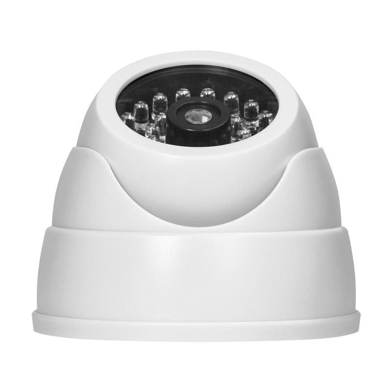 ATRAPA KAMERY MONITORUJĄCEJ Z PODCZERWIENIĄ CCTV, BATERYJNA, MINI, BIAŁA ORNO ATRAPA KAMERY MONITORUJĄCEJ Z PODCZERWIENIĄ CCTV, BATERYJNA, MINI, BIAŁA ORNO