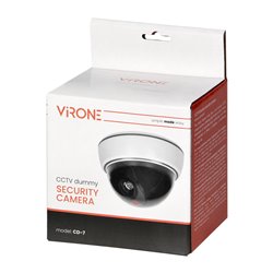 ATRAPA KOPUŁKOWEJ KAMERY MONITORUJĄCEJ CCTV, BATERYJNA ORNO ATRAPA KOPUŁKOWEJ KAMERY MONITORUJĄCEJ CCTV, BATERYJNA ORNO
