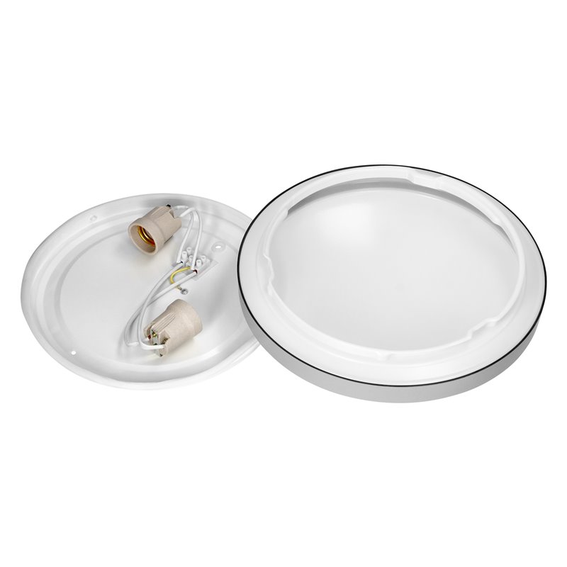 SELENE PLAFON 2XE27, MAX. 2X15W, IP54, SZARY ORNO SELENE PLAFON 2XE27, MAX. 2X15W, IP54, SZARY ORNO