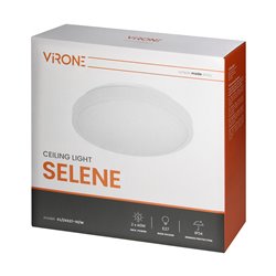 SELENE PLAFON 2XE27, MAX. 2X15W, IP54, BIAŁY ORNO SELENE PLAFON 2XE27, MAX. 2X15W, IP54, BIAŁY ORNO