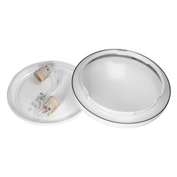 SELENE PLAFON 2XE27, MAX. 2X15W, IP54, BIAŁY ORNO SELENE PLAFON 2XE27, MAX. 2X15W, IP54, BIAŁY ORNO