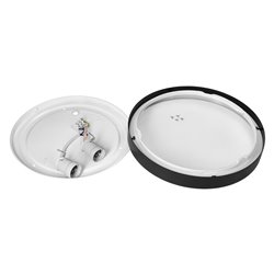 PLAFON DUARA, 2XE27 MAX 120W, IP20, CZARNY ORNO PLAFON DUARA, 2XE27 MAX 120W, IP20, CZARNY ORNO
