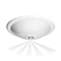 ROVO PC, PLAFON OŚWIETLENIOWY Z CZUJNIKIEM RUCHU 360ST, 2X25W, E27, IP20, POLIKARBON MLECZNY ORNO ROVO PC, PLAFON OŚWIETLENIOWY Z CZUJNIKIEM RUCHU 360ST, 2X25W, E27, IP20, POLIKARBON MLECZNY ORNO