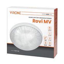 ROVI MV, PLAFON OŚWIETLENIOWY Z CZUJNIKIEM MIKROFALOWYM, 75W, E27, IP20, IK10, KLOSZ POLIWĘGLAN PRZEŹROCZYSTY ORNO ROVI MV, PLAFON OŚWIETLENIOWY Z CZUJNIKIEM MIKROFALOWYM, 75W, E27, IP20, IK10, KLOSZ POLIWĘGLAN PRZEŹROCZYSTY ORNO