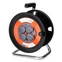 BRYZGOSZCZELNY ZWIJAK BĘBNOWY IP44 4X2P+Z 16A 230V, H05VV-F 3X1,5MM2, 50M ORNO BRYZGOSZCZELNY ZWIJAK BĘBNOWY IP44 4X2P+Z 16A 230V, H05VV-F 3X1,5MM2, 50M ORNO