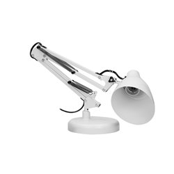 DIAN LAMPA BIURKOWA, 10W STALOWA, BIAŁA ORNO DIAN LAMPA BIURKOWA, 10W STALOWA, BIAŁA ORNO