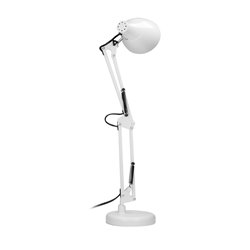 DIAN LAMPA BIURKOWA, 10W STALOWA, BIAŁA ORNO DIAN LAMPA BIURKOWA, 10W STALOWA, BIAŁA ORNO