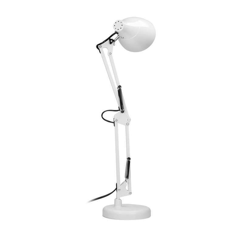 DIAN LAMPA BIURKOWA, 10W STALOWA, BIAŁA ORNO DIAN LAMPA BIURKOWA, 10W STALOWA, BIAŁA ORNO