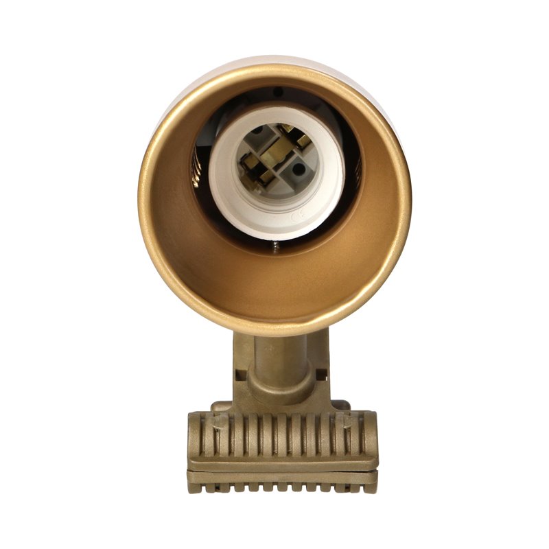 DALLA, LAMPA BIURKOWA Z KLIPSEM, 40W, E27, STAL + TWORZYWO, ZŁOTA ORNO DALLA, LAMPA BIURKOWA Z KLIPSEM, 40W, E27, STAL + TWORZYWO, ZŁOTA ORNO