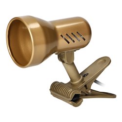 DALLA, LAMPA BIURKOWA Z KLIPSEM, 40W, E27, STAL + TWORZYWO, ZŁOTA ORNO DALLA, LAMPA BIURKOWA Z KLIPSEM, 40W, E27, STAL + TWORZYWO, ZŁOTA ORNO