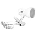 DALLA, LAMPA BIURKOWA Z KLIPSEM, 40W, E27, STAL + TWORZYWO, BIAŁA ORNO DALLA, LAMPA BIURKOWA Z KLIPSEM, 40W, E27, STAL + TWORZYWO, BIAŁA ORNO
