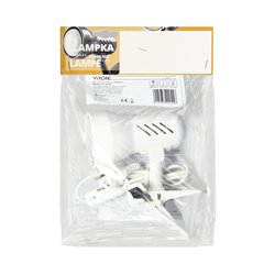 DALLA, LAMPA BIURKOWA Z KLIPSEM, 40W, E27, STAL + TWORZYWO, BIAŁA ORNO DALLA, LAMPA BIURKOWA Z KLIPSEM, 40W, E27, STAL + TWORZYWO, BIAŁA ORNO