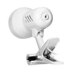 DALLA, LAMPA BIURKOWA Z KLIPSEM, 40W, E27, STAL + TWORZYWO, BIAŁA ORNO DALLA, LAMPA BIURKOWA Z KLIPSEM, 40W, E27, STAL + TWORZYWO, BIAŁA ORNO