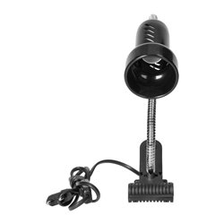 LUKE, LAMPA BIURKOWA Z KLIPSEM, FLEX, 40W, E14, STAL + TWORZYWO, CZARNA ORNO LUKE, LAMPA BIURKOWA Z KLIPSEM, FLEX, 40W, E14, STAL + TWORZYWO, CZARNA ORNO