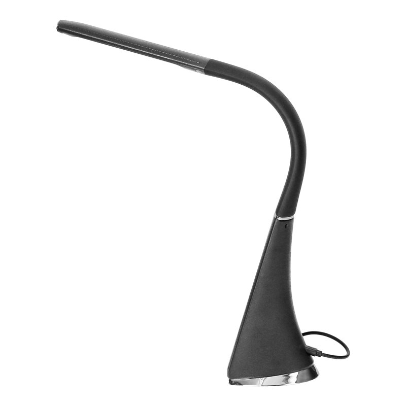 DOLOMIT LED 5W, LAMPKA BIURKOWA Z BUDZIKIEM, 300LM, 4000K, CZARNA ORNO DOLOMIT LED 5W, LAMPKA BIURKOWA Z BUDZIKIEM, 300LM, 4000K, CZARNA ORNO