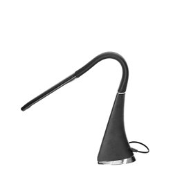 DOLOMIT LED 5W, LAMPKA BIURKOWA Z BUDZIKIEM, 300LM, 4000K, CZARNA ORNO DOLOMIT LED 5W, LAMPKA BIURKOWA Z BUDZIKIEM, 300LM, 4000K, CZARNA ORNO