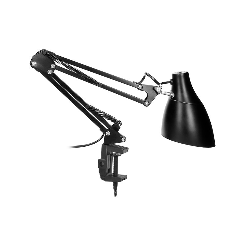 DIAN, LAMPA BIURKOWA PRZYKRĘCANA, 10W, E27, STALOWA, BIAŁA ORNO DIAN, LAMPA BIURKOWA PRZYKRĘCANA, 10W, E27, STALOWA, BIAŁA ORNO