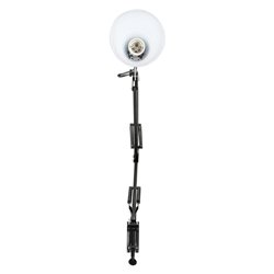 DIAN, LAMPA BIURKOWA PRZYKRĘCANA, 10W, E27, STALOWA, BIAŁA ORNO DIAN, LAMPA BIURKOWA PRZYKRĘCANA, 10W, E27, STALOWA, BIAŁA ORNO