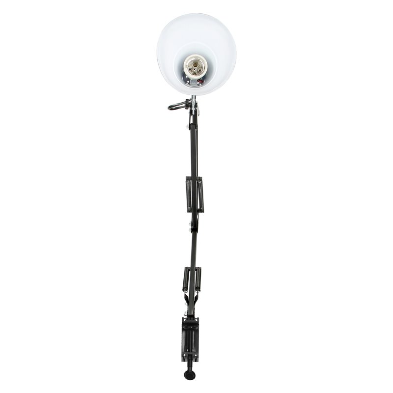 DIAN, LAMPA BIURKOWA PRZYKRĘCANA, 10W, E27, STALOWA, BIAŁA ORNO DIAN, LAMPA BIURKOWA PRZYKRĘCANA, 10W, E27, STALOWA, BIAŁA ORNO