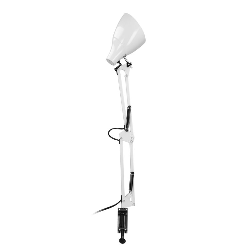 DIAN, LAMPA BIURKOWA PRZYKRĘCANA, 10W, E27, STALOWA, CZARNA ORNO DIAN, LAMPA BIURKOWA PRZYKRĘCANA, 10W, E27, STALOWA, CZARNA ORNO