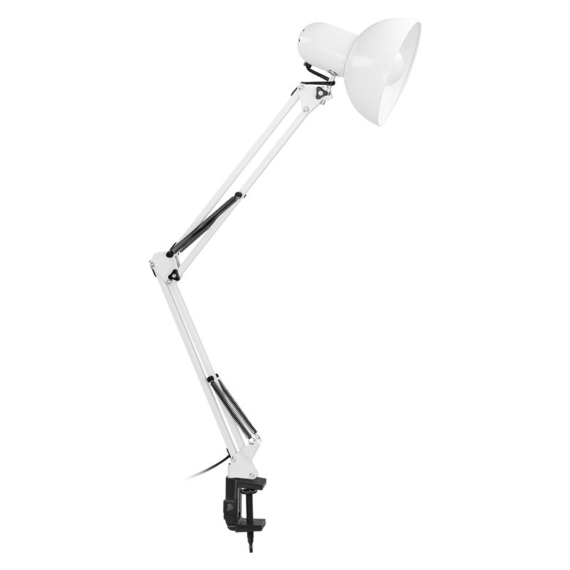 DEON, LAMPA BIURKOWA PRZYKRĘCANA, 10W, E27, STALOWA, CZARNA ORNO DEON, LAMPA BIURKOWA PRZYKRĘCANA, 10W, E27, STALOWA, CZARNA ORNO