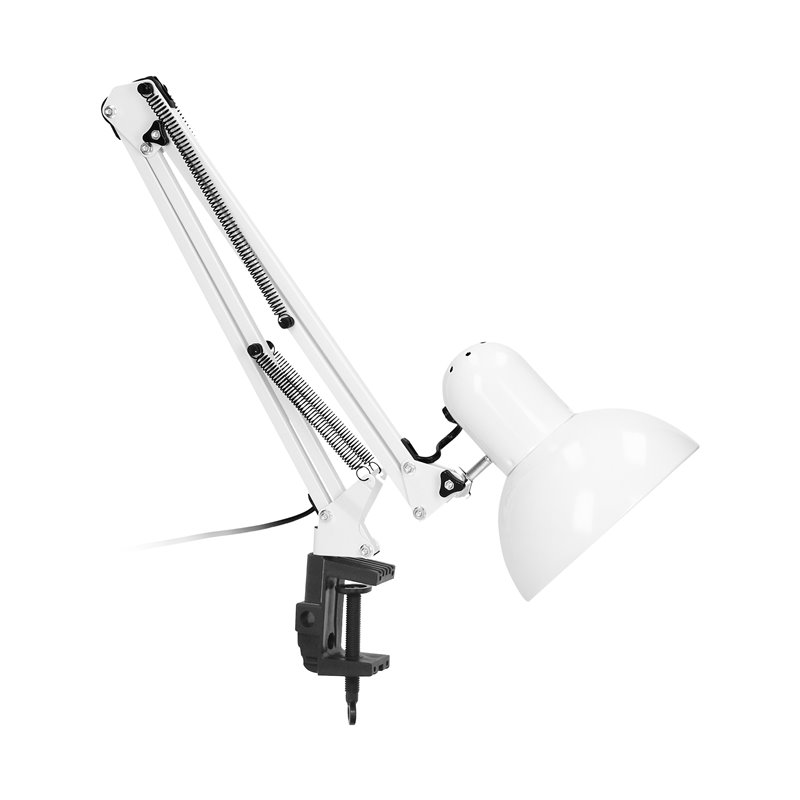DEON, LAMPA BIURKOWA PRZYKRĘCANA, 10W, E27, STALOWA, CZARNA ORNO DEON, LAMPA BIURKOWA PRZYKRĘCANA, 10W, E27, STALOWA, CZARNA ORNO