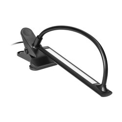 TERI LED, LAMPKA BIURKOWA Z KLIPSEM, 5W, 260LM, 4000K, CZARNA ORNO TERI LED, LAMPKA BIURKOWA Z KLIPSEM, 5W, 260LM, 4000K, CZARNA ORNO