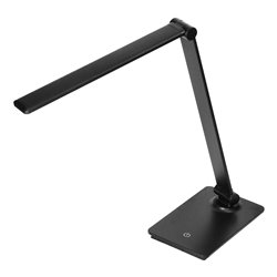 HANA LED, LAMPKA BIURKOWA, 5W, 240LM, 4000K, FUNKCJA ŚCIEMNIANIA, CZARNA ORNO HANA LED, LAMPKA BIURKOWA, 5W, 240LM, 4000K, FUNKCJA ŚCIEMNIANIA, CZARNA ORNO