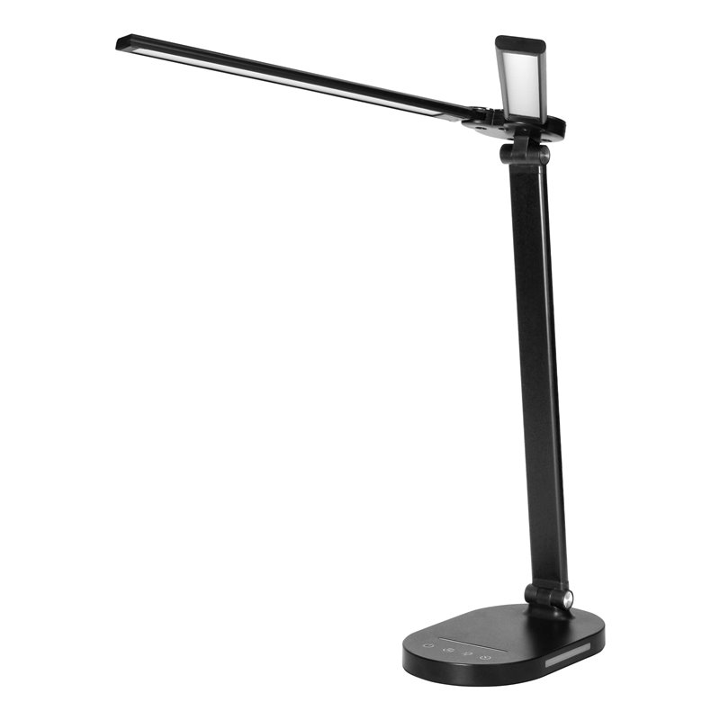 ERGO LED, LAMPKA BIURKOWA Z ŁADOWARKĄ USB, 8W, 400LM, 3000-4000-6000K, ZMIANA BARWY ŚWIATŁA, FUNKCJA ŚCIEMNIANIA, CZARNA ORNO ERGO LED, LAMPKA BIURKOWA Z ŁADOWARKĄ USB, 8W, 400LM, 3000-4000-6000K, ZMIANA BARWY ŚWIATŁA, FUNKCJA ŚCIEMNIANIA, CZARNA ORNO