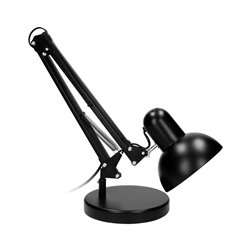 DEON, LAMPA BIURKOWA, 10W, E27, WYSOKA, STAL, CZARNA ORNO DEON, LAMPA BIURKOWA, 10W, E27, WYSOKA, STAL, CZARNA ORNO