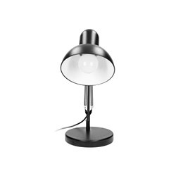DEON, LAMPA BIURKOWA, 10W, E27, WYSOKA, STAL, CZARNA ORNO DEON, LAMPA BIURKOWA, 10W, E27, WYSOKA, STAL, CZARNA ORNO