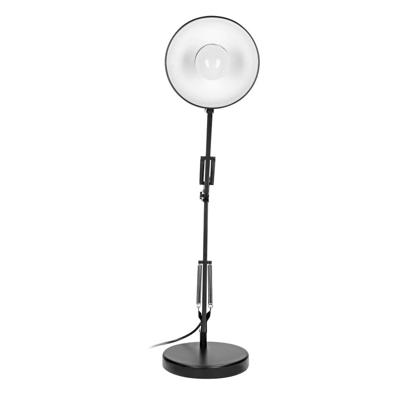 DEON, LAMPA BIURKOWA, 10W, E27, WYSOKA, STAL, CZARNA ORNO DEON, LAMPA BIURKOWA, 10W, E27, WYSOKA, STAL, CZARNA ORNO