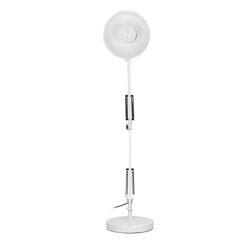 DEON, LAMPA BIURKOWA, 10W, E27, WYSOKA, STAL, BIAŁA ORNO DEON, LAMPA BIURKOWA, 10W, E27, WYSOKA, STAL, BIAŁA ORNO