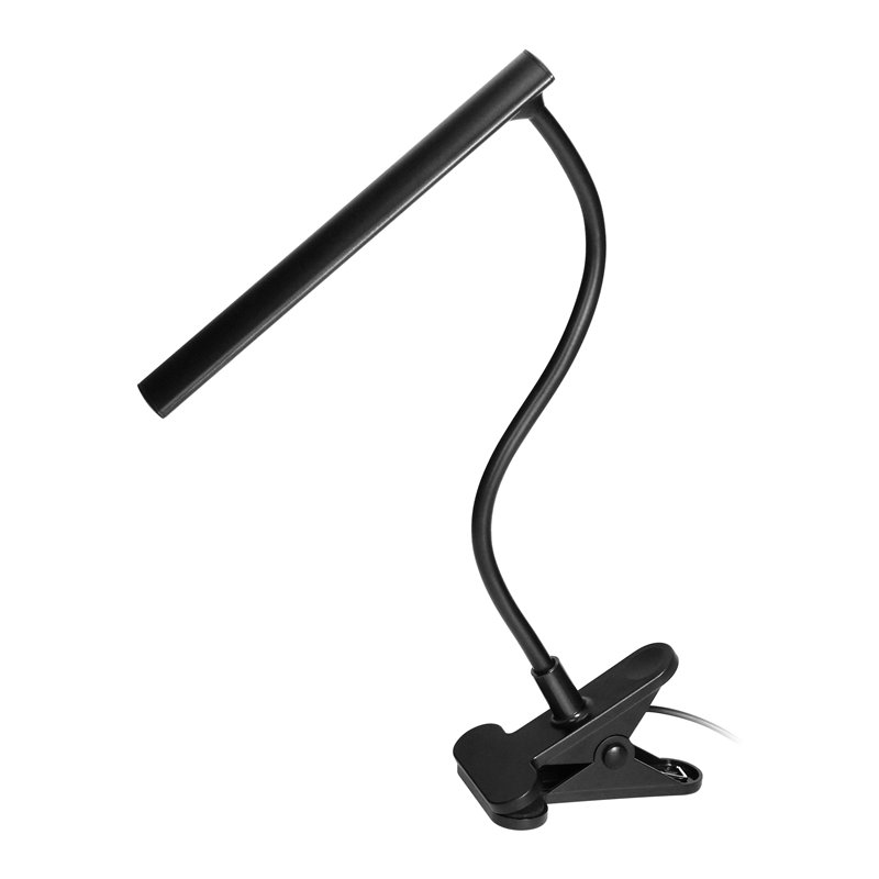 TERI II LED, LAMPKA BIURKOWA Z KLIPSEM, 5W, 260LM, 4000K, CZARNA ORNO TERI II LED, LAMPKA BIURKOWA Z KLIPSEM, 5W, 260LM, 4000K, CZARNA ORNO
