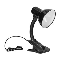 LATSA, LAMPA BIURKOWA Z KLIPSEM, 10W, E27, STAL + TWORZYWO, CZARNA ORNO LATSA, LAMPA BIURKOWA Z KLIPSEM, 10W, E27, STAL + TWORZYWO, CZARNA ORNO