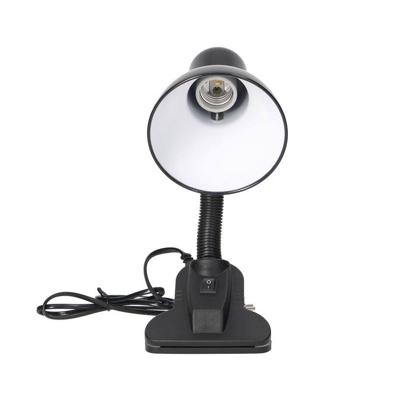 LATSA, LAMPA BIURKOWA Z KLIPSEM, 10W, E27, STAL + TWORZYWO, CZARNA ORNO LATSA, LAMPA BIURKOWA Z KLIPSEM, 10W, E27, STAL + TWORZYWO, CZARNA ORNO