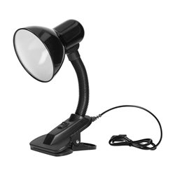 LATSA, LAMPA BIURKOWA Z KLIPSEM, 10W, E27, STAL + TWORZYWO, CZARNA ORNO LATSA, LAMPA BIURKOWA Z KLIPSEM, 10W, E27, STAL + TWORZYWO, CZARNA ORNO